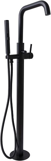 Allen Brau Смеситель для ванны Priority 5.31008-31 (с внутренней частью) черный матовый – фото-1